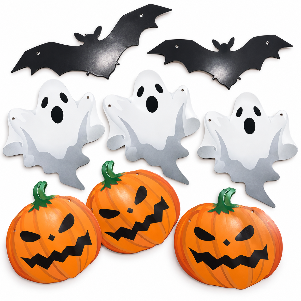 Enfeite Halloween 5m Morcego Fantasma Abó...