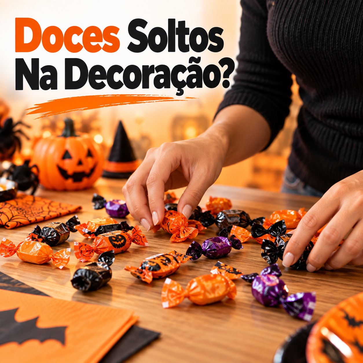 Mini Caldeirão Preto Kit 6 Para Doces Hal...