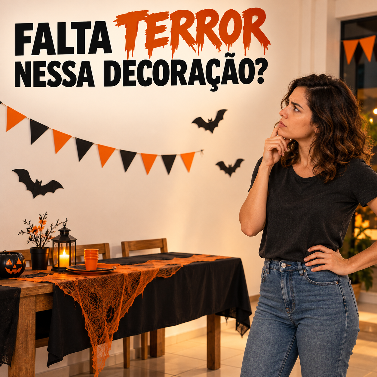 Enfeite Monstro Abóbora Halloween 180cm C...