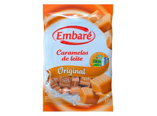 Bala Caramelos Leite Original 660g – Embare