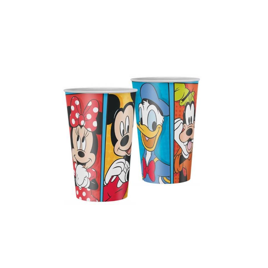 Copo de Papel 180 ml Mickey e Amigos – 08...