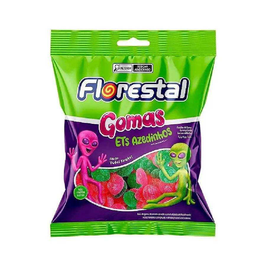 Bala de Goma ET Azedinho 150g | Florestal