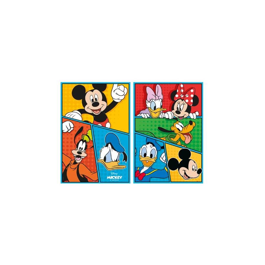 Cartaz Decorativo Mickey e Amigos – 02 Un...