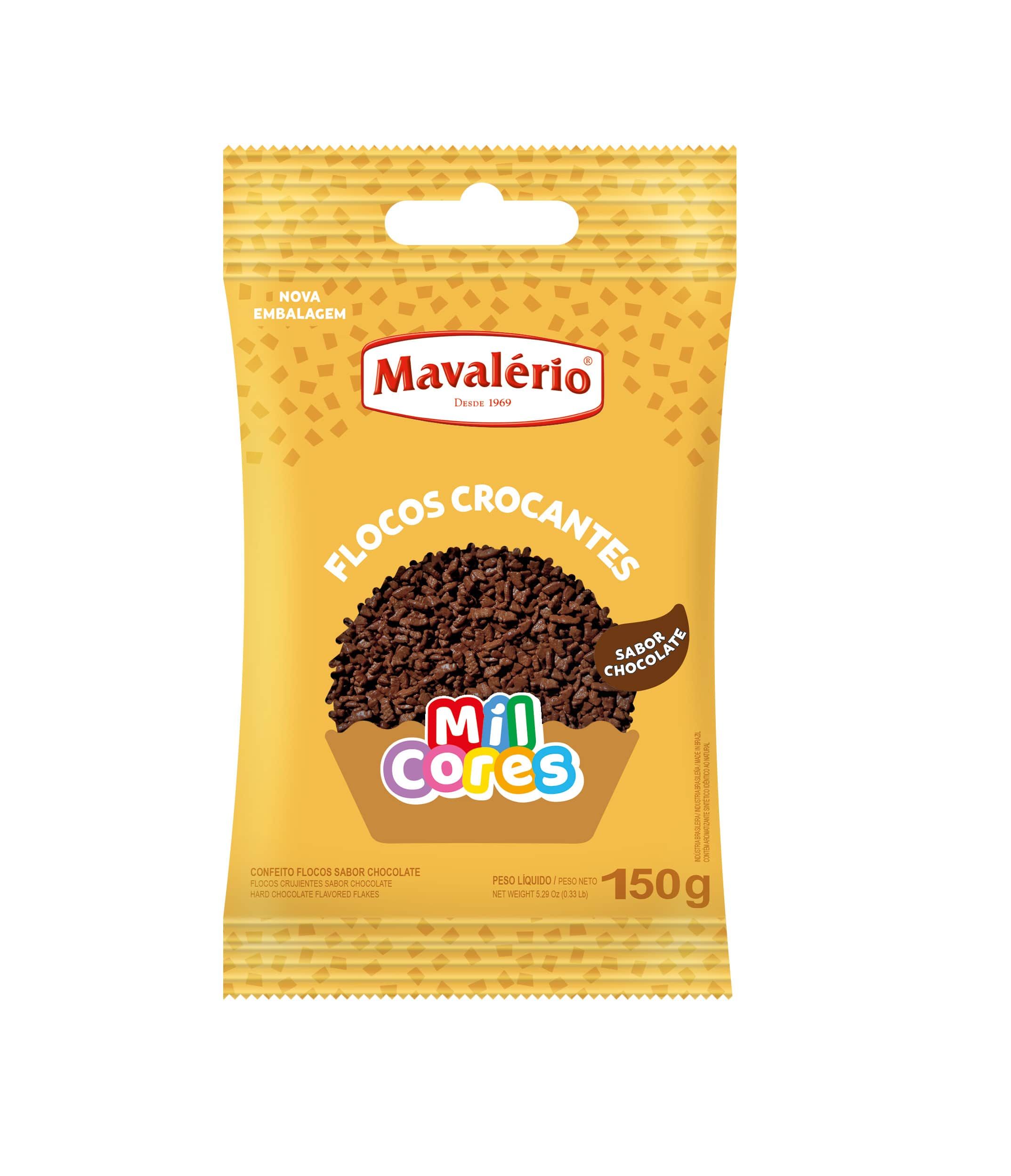 Flocos Crocante Chocolate 150g – Mavalério