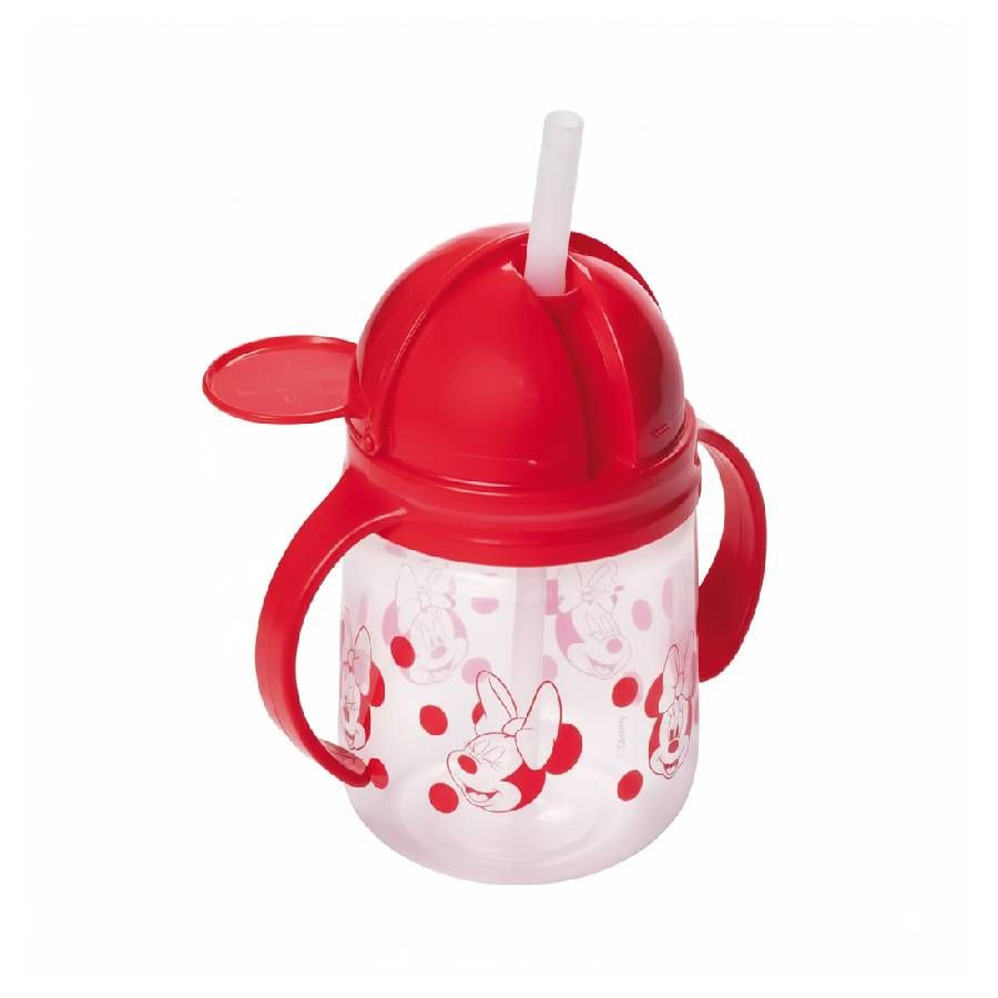 Caneca de Treinamento com Canudo Minnie 3...