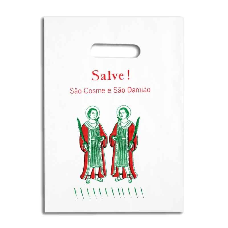Sacola com Alça 24x33 cm – São Cosme e Da...