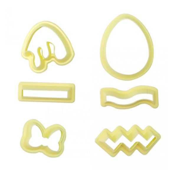 Kit Cortadores Ovos Decorados C/6 Bluestar