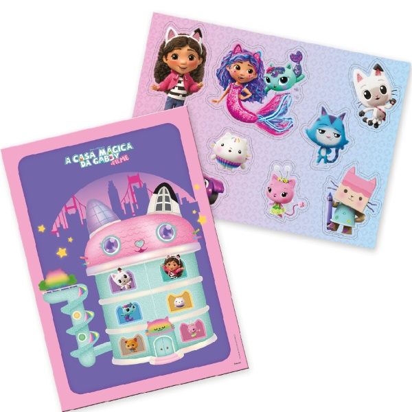 Kit Decorativo Casa Mágica da Gabby (Filme)