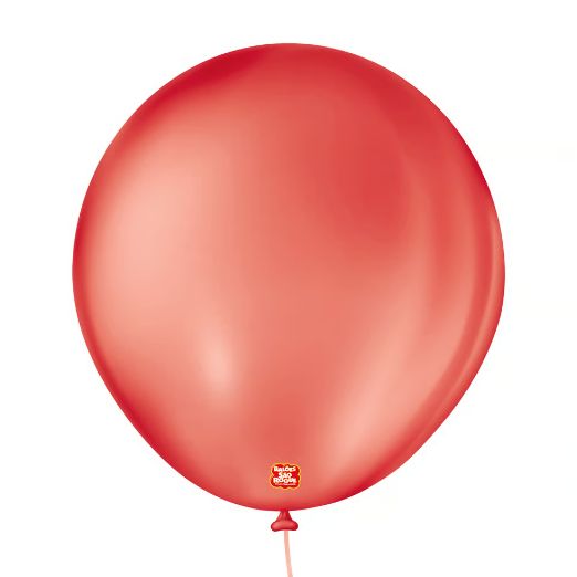 Balão 8" Liso Redondo Vermelho Quente Pac... Balão 8" Liso Redondo Vermelho Quente Pac...