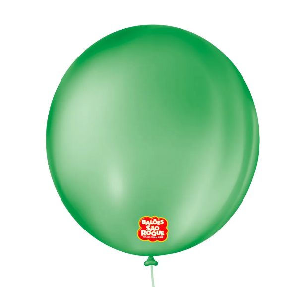Balão 8" Liso Redondo Verde Bandeira Paco... Balão 8" Liso Redondo Verde Bandeira Paco...