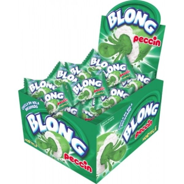 CHICLETE BLONG HORTELÃ PECCIN 200G COM 40...