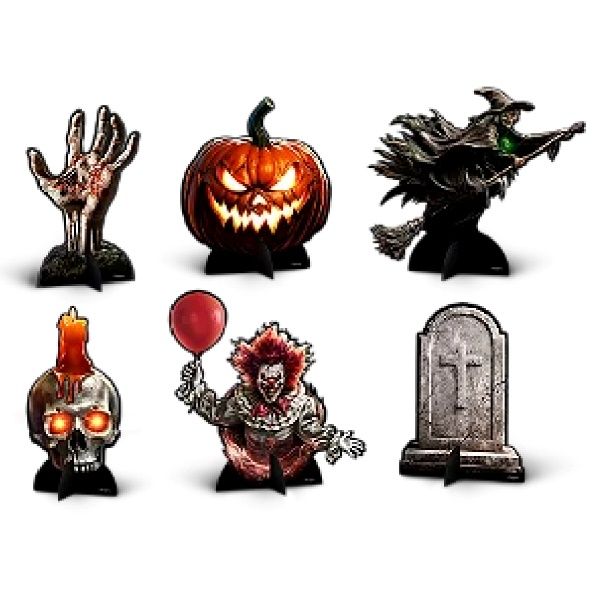 Decoração de Mesa Halloween – 6 unidades
