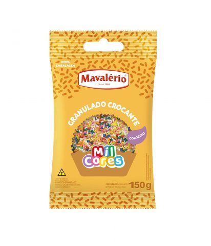 Granulado Crocante Colorido 150g – Mavalério