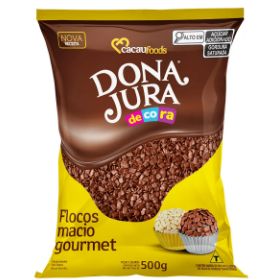Flocos de Chocolate Macio 500g – Cacau Foods