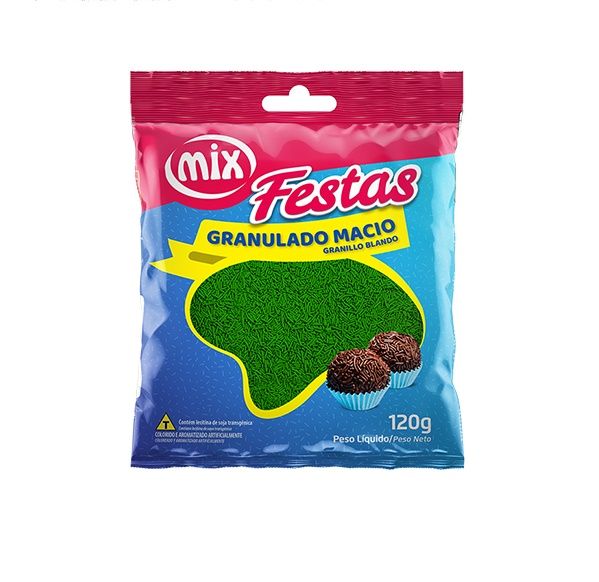 Granulado Macio Verde 120g – MIX