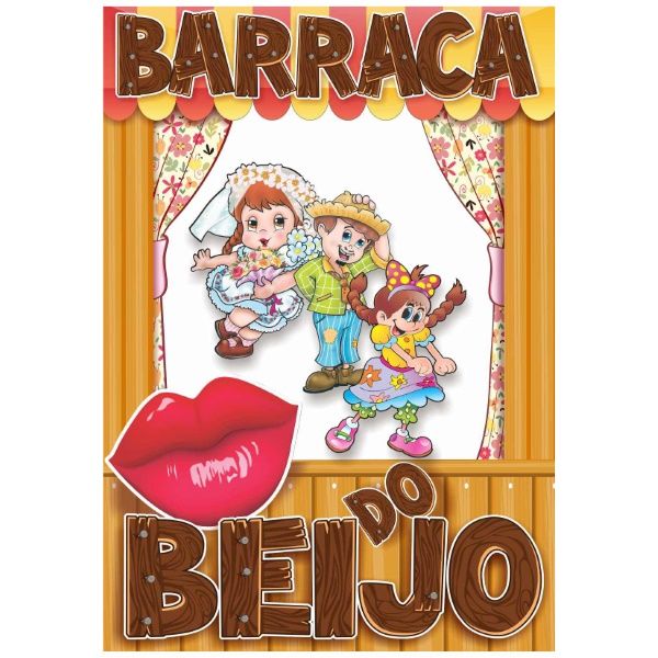 Barraca do Beijo com 1 Unidade – Festa Ma...