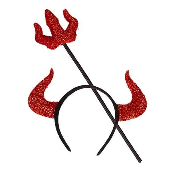 Kit Tiara Chifre e Tridente – Unidade