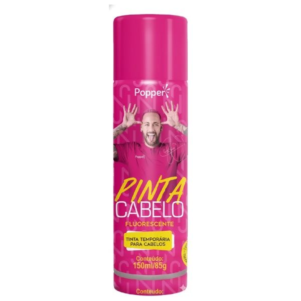 PINTA CABELO FLUORESCENTE NEYMAR JR POPPE...