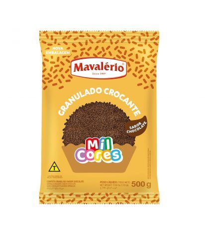 Granulado Crocante Sabor Chocolate 500g –...