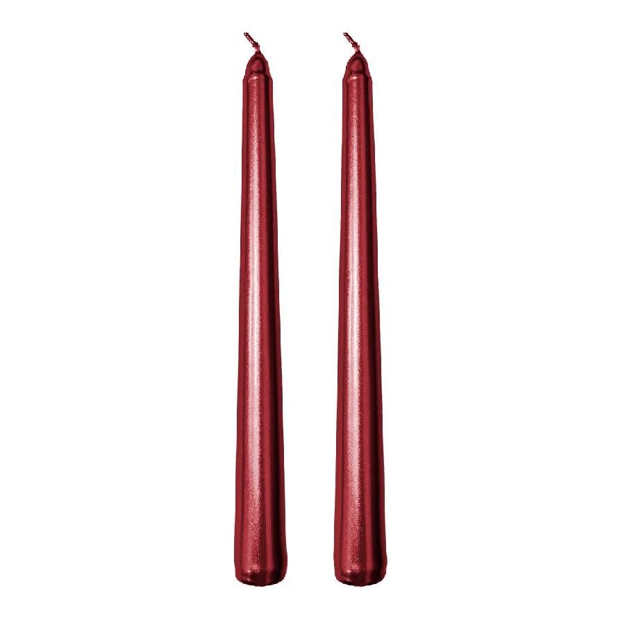 Vela de Parafina Cônica Metálica – 29,5cm...