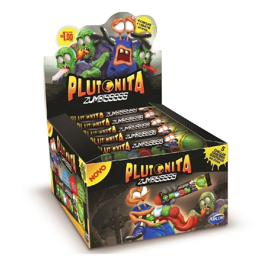 Chiclete Plutonita Zumbisssss 337g – Arcor