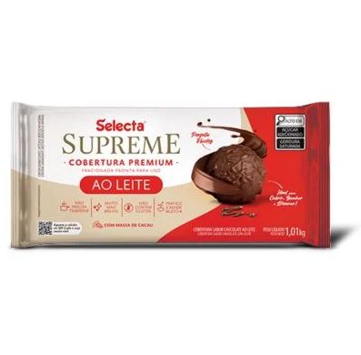 Chocolate Supreme Barra Ao Leite 1kg | Se...