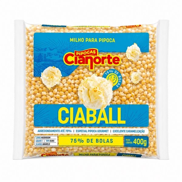 Milho Ciaball Pipoca Gourmet Mushroom Red...