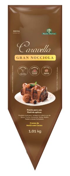 Bisnaga Caravella Creme de Avelã com Caca...