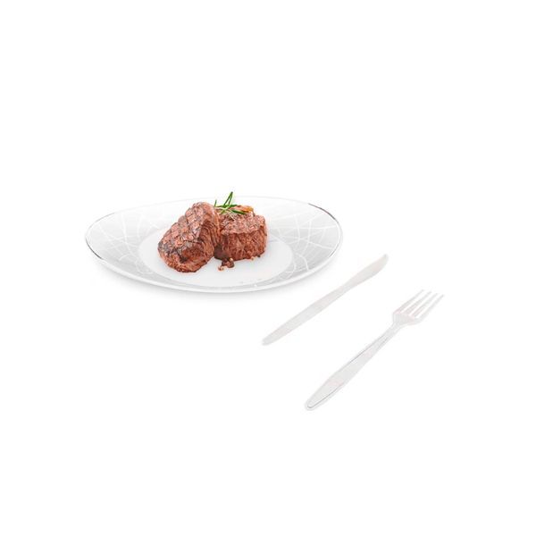 Kit Churrasco Cristal com 10 Unidades par...
