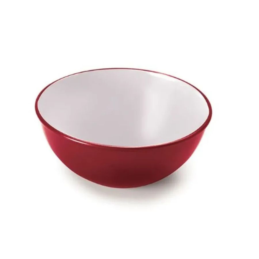 Tigela Travessa Bowl Vermelha Multiuso Du... Tigela Travessa Bowl Vermelha Multiuso Du...