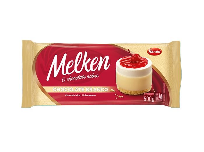 Chocolate Melken Barra 500g Branco | Harald