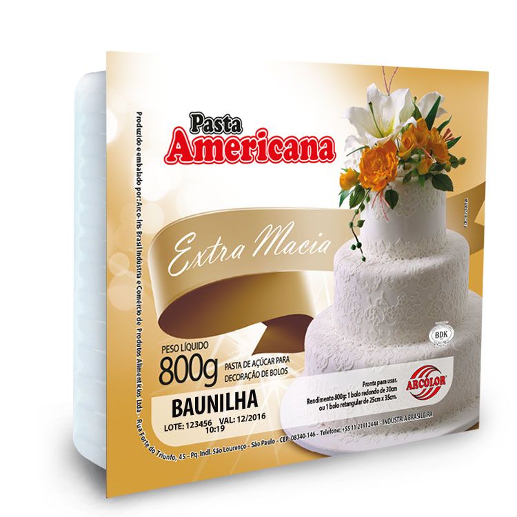 Pasta Americana Branca Tradicional 800g –... Pasta Americana Branca Tradicional 800g –...