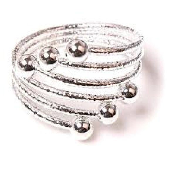 Anel Porta-Guardanapo Trio Bola 4,9cm x 3...