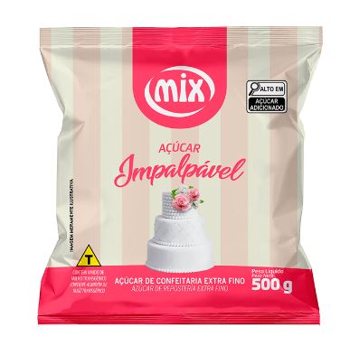 Açúcar Impalpável 500g – Mix