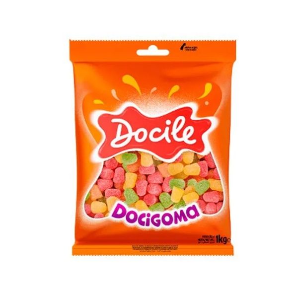 Bala de Goma Sino Sortida – Docile 1kg