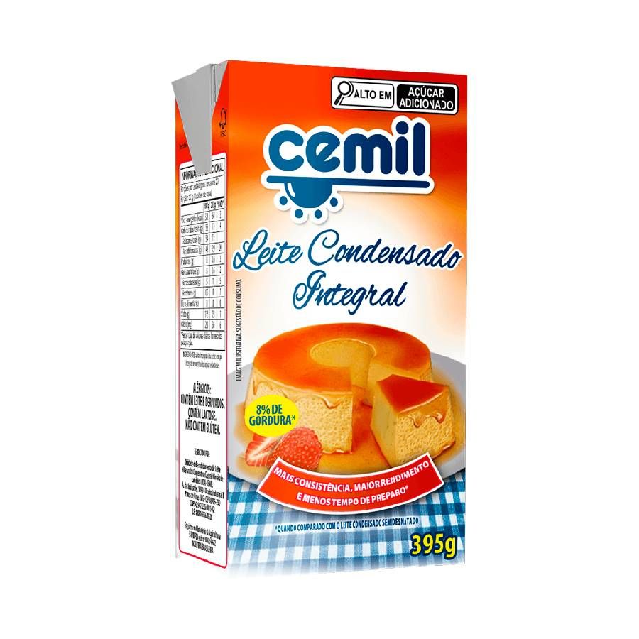 LEITE CONDENSADO INTEGRAL 395G