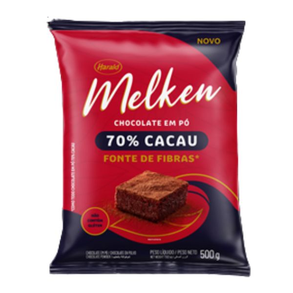 CHOCOLATE EM PO 70% MELKEN 500G