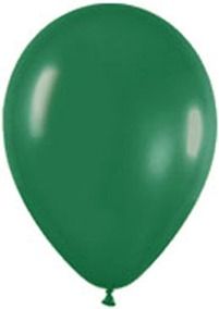 Balão nº 8 Liso Tradicional Verde Pacote ...