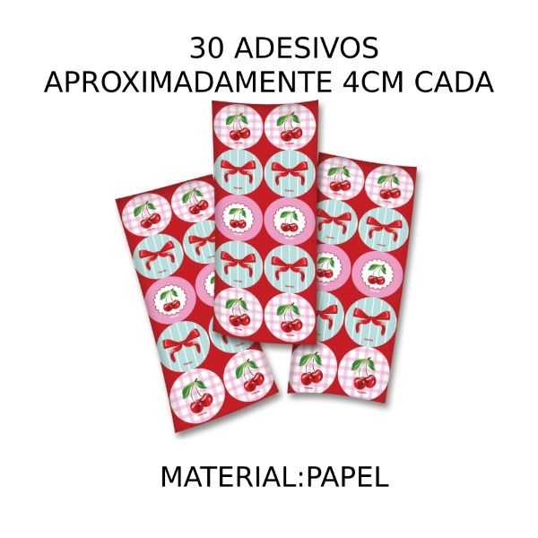 Adesivo Cereja – Festcolor