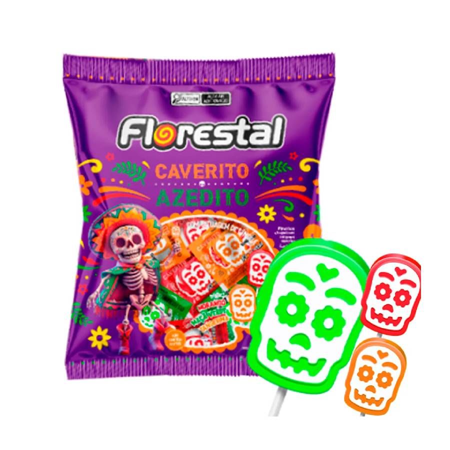 Pirulito Caverito Azedito 300g | Florestal