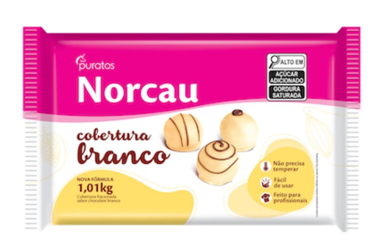 Cobertura Premium Barra 1,01kg Branco | N...