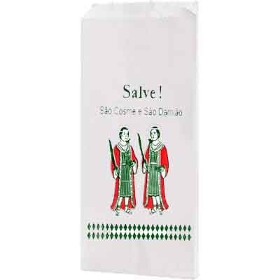 Saco de Papel 9x27 cm – Cosme e Damião – ...
