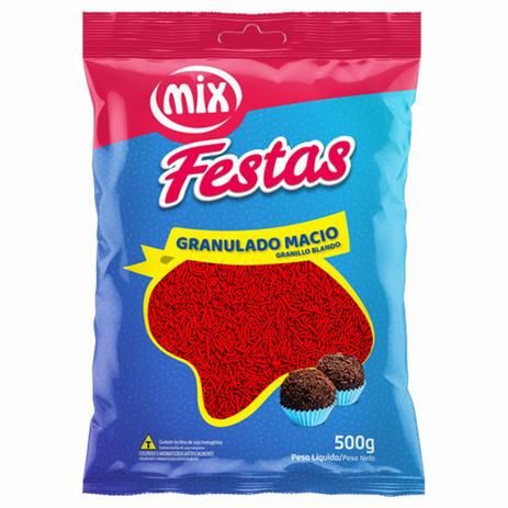 Granulado Macio Vermelho 500g – Mix