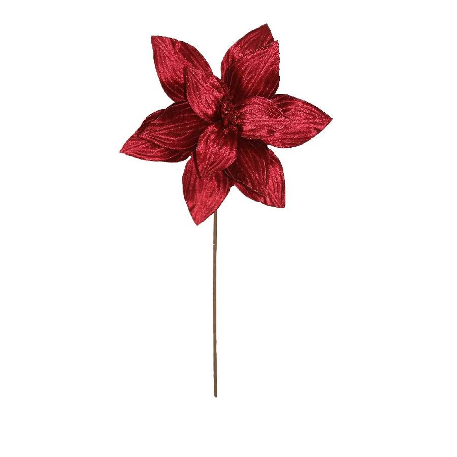 PICK FLOR VERMELHO BORGONHA – 30CM