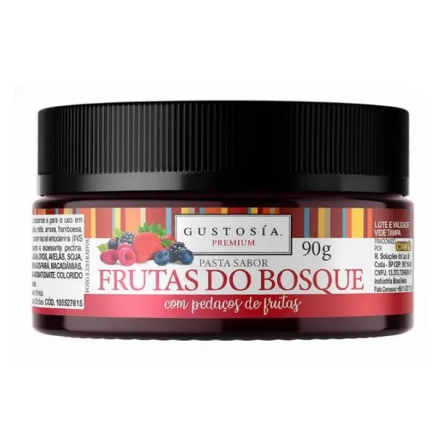 Pasta Gustosia Frutas do Bosque – 90 g