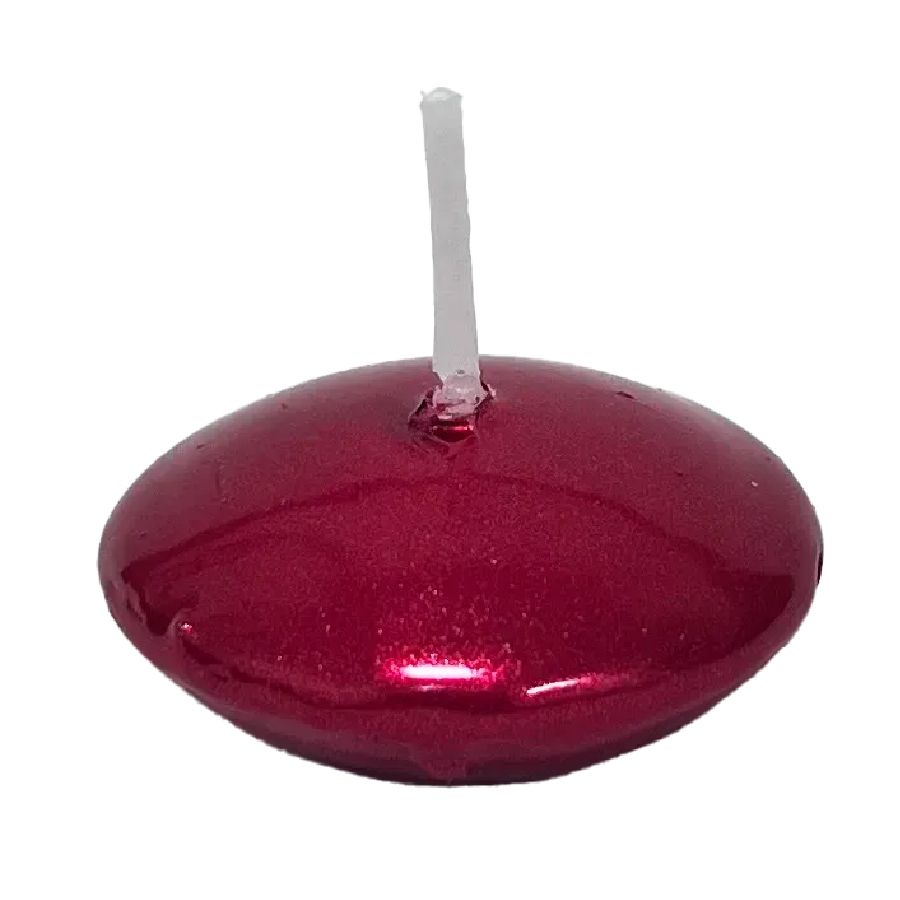 Vela Decorativa Vermelha 10cm x 6cm 