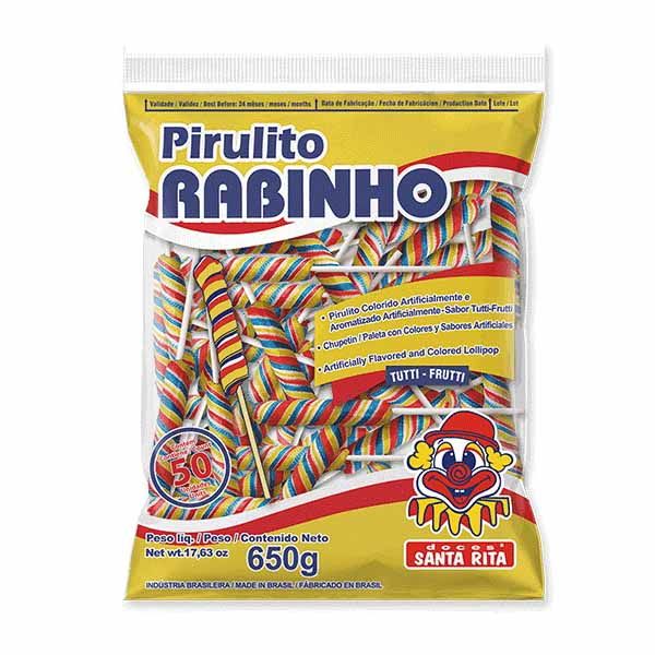 Pirulito Enroladinho – Pacote com 50 Unid...