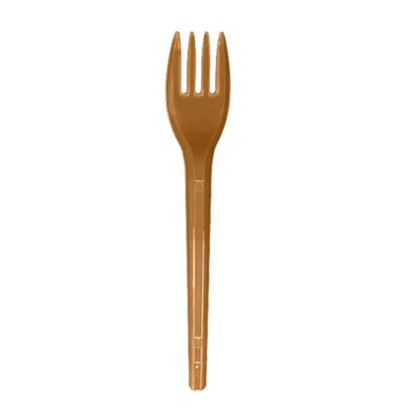 Garfo para Sobremesa – Dourado – Poliesti...