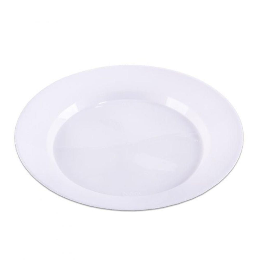 Prato de Silicone Redondo Grande Cristal ...