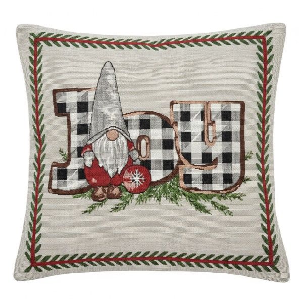 Capa de Almofada Noel Gnomo – Decoração N...